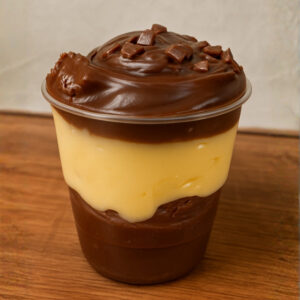 Bolo no Pote Ninho e Chocolate