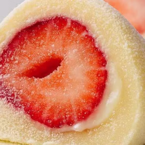 Coxinha de Ninho com Morango